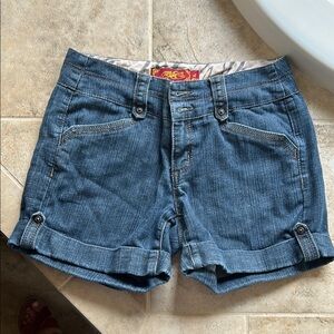 Women's Blue Denim Shorts